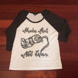 3/4 Sleeve Obey Shirt